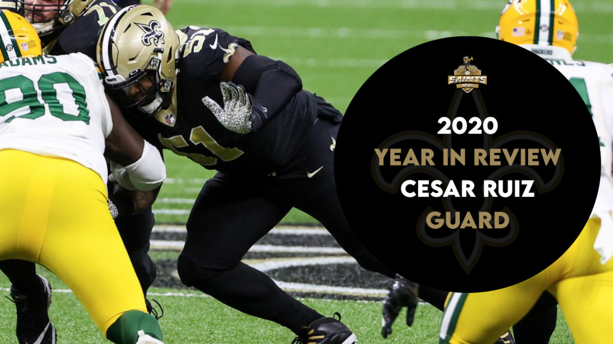 Saints: High expectations for Cesar Ruiz in his first real offseason