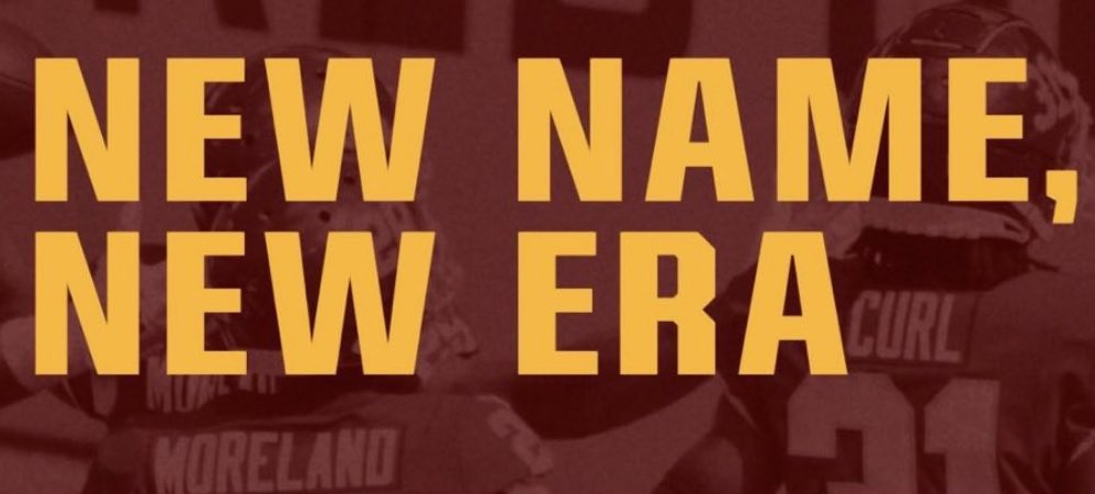 Washington Football Team To Announce New Name Next Month—Here's