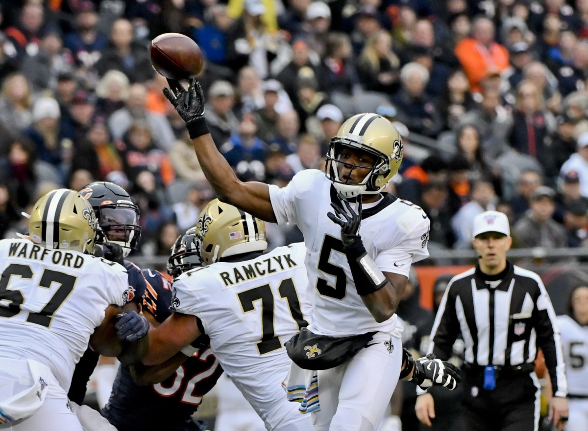 Drew Brees Reunites With Michael Thomas and Jimmy Graham