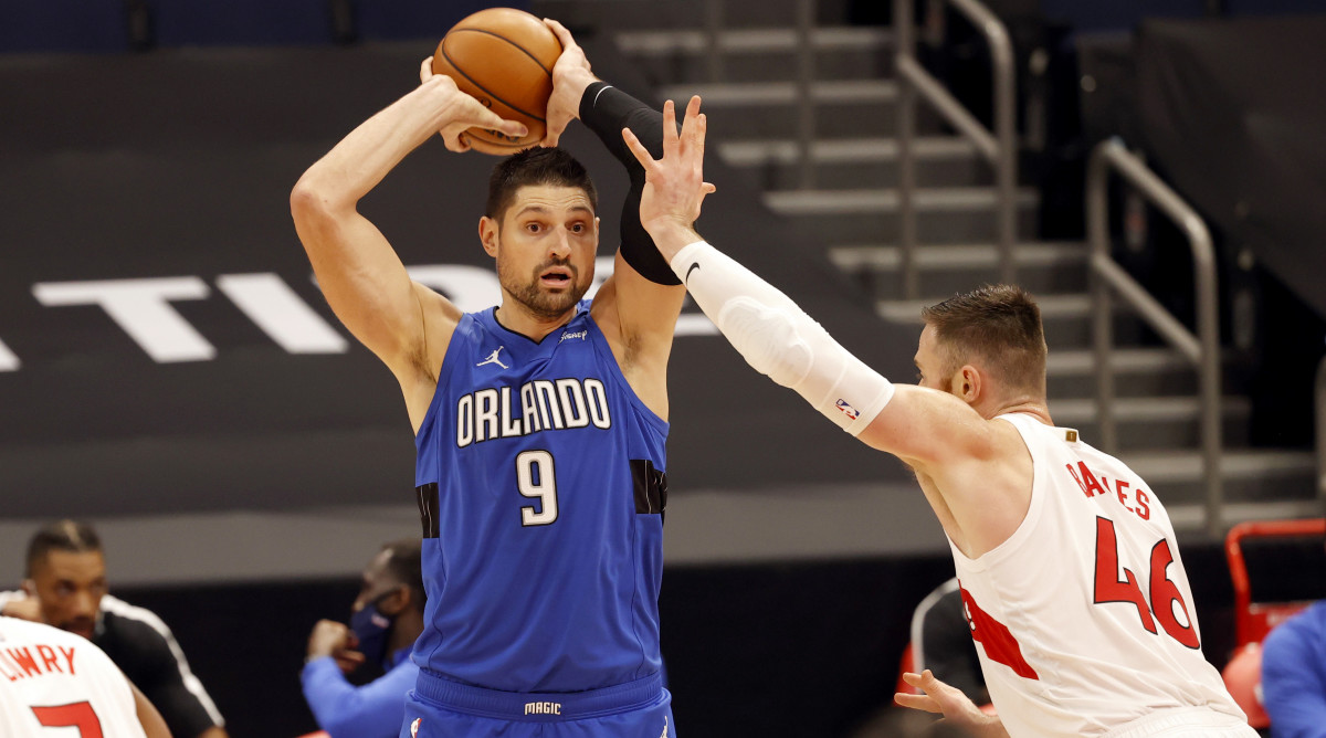 Men's Jordan Brand Nikola Vucevic Royal 2021 NBA All-Star Game