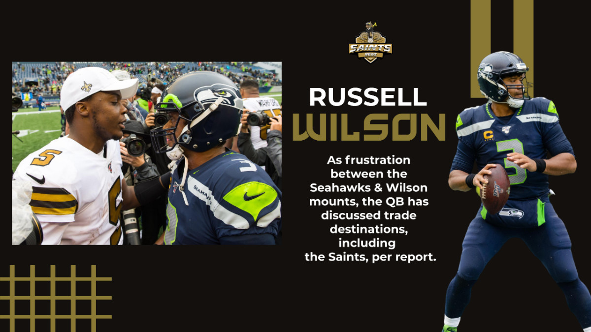 NFL Trade Rumors: 3 trade packages New Orleans Saints could put together  for Russell Wilson