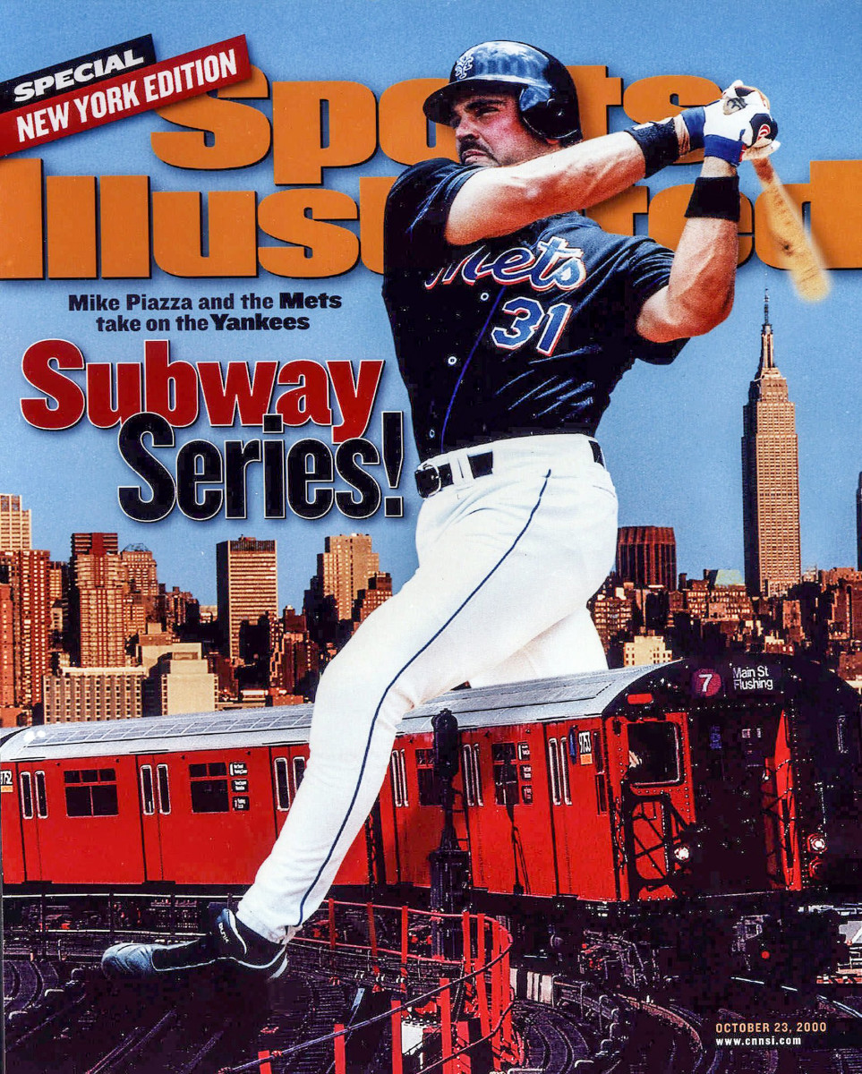 New York Yankees vs Mets 2000 Subway World Series 8x10 Photo