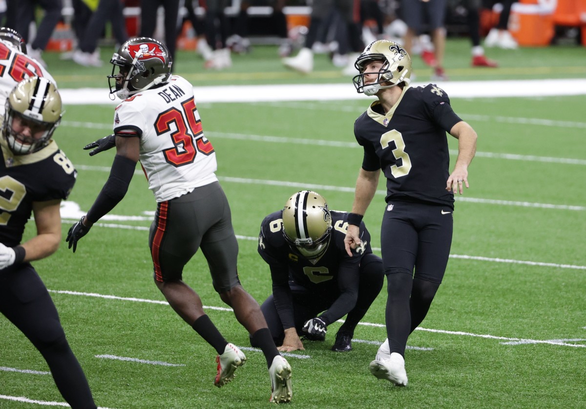 Saints Restructure K Wil Lutz' Contract