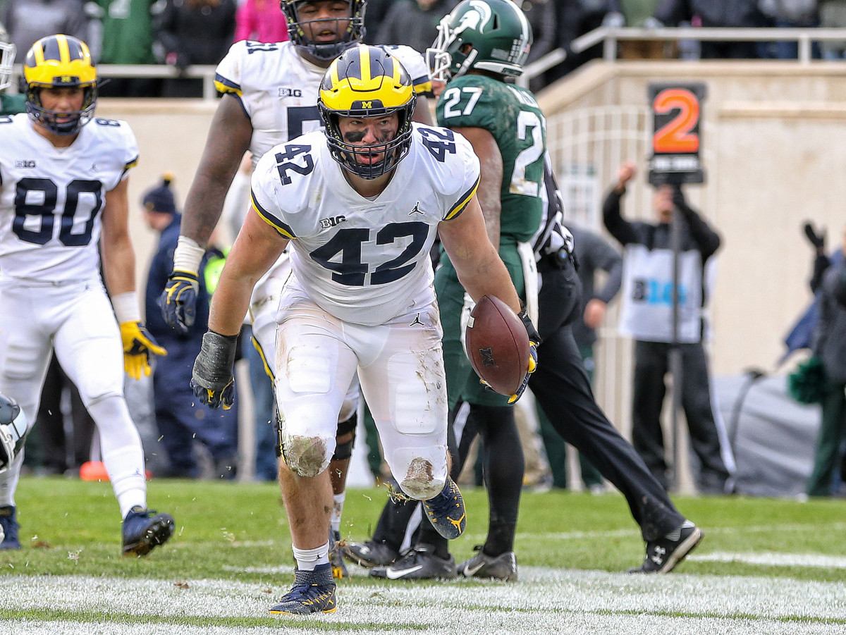 Ben Mason - Fullback Michigan Wolverines 2021 NFL Draft Scouting Report ...