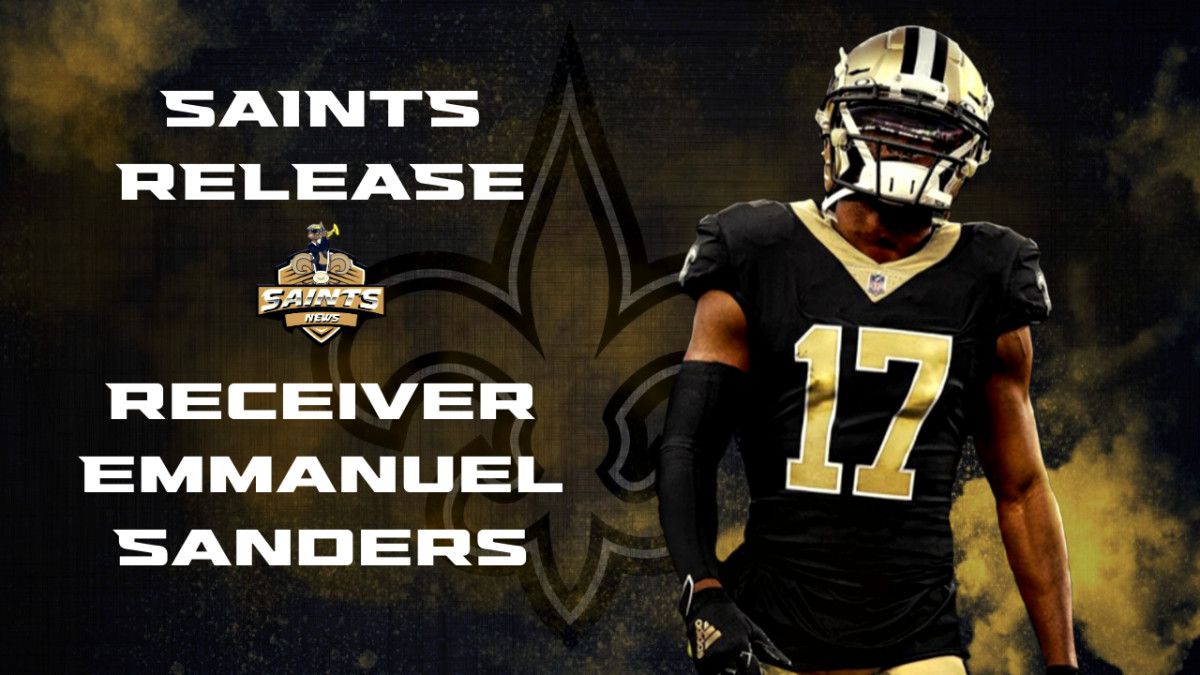 Emmanuel Sanders makes it official, - New Orleans Saints