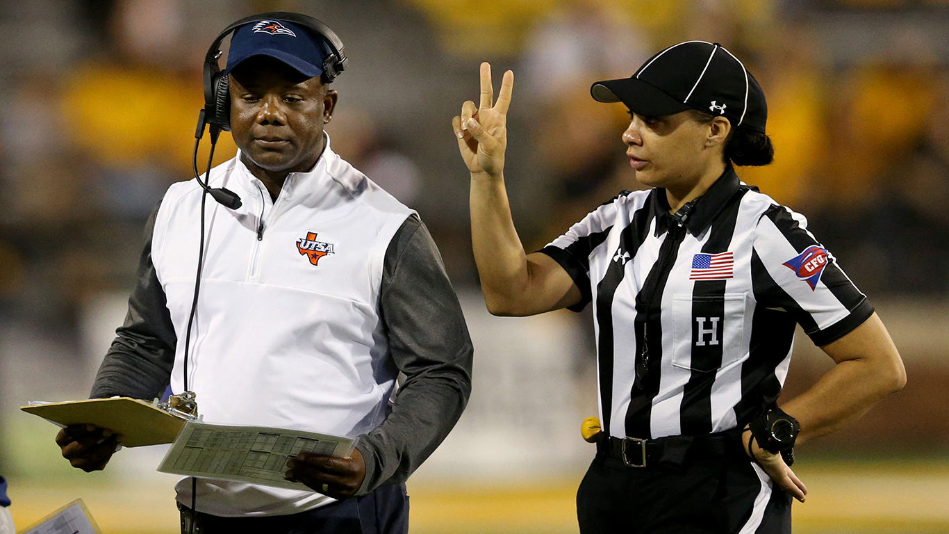 Maia Chaka makes history as NFL's first Black female official