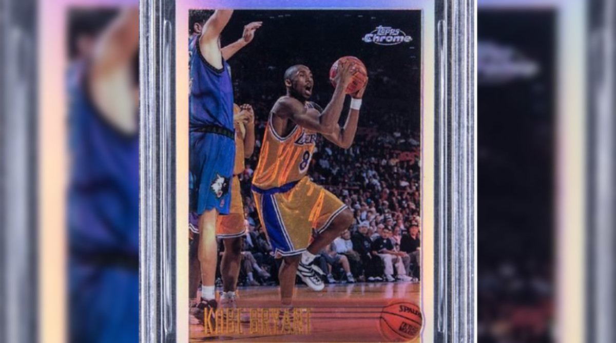 At Auction: TOPPS KOBE BRYANT REPRINT ROOKIE CARD (BP)