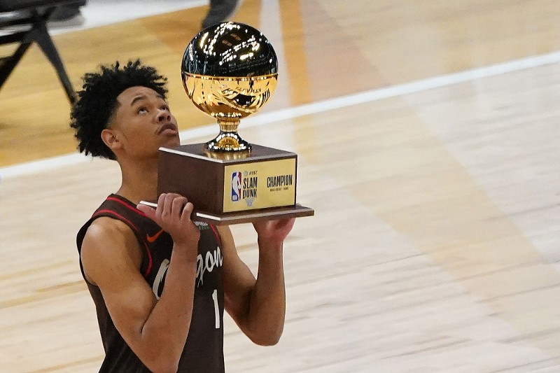 Anfernee Simons has the Potential to Shine in Star-Less Dunk Competition -  Blazer's Edge