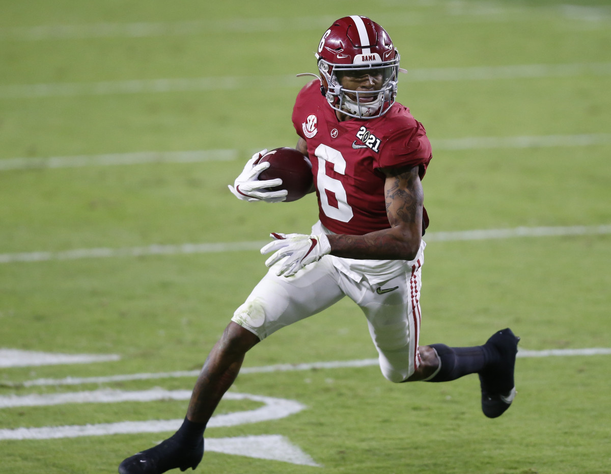 Saturday scouting report - Devonta Smith (WR, Alabama) - Games to watch  this Saturday - Big Blue View