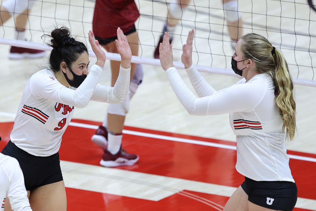 Utah Volleyball Earns The Sweep Over Stanford Following 3-1 Victory ...