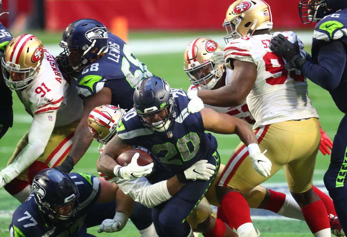 Thomas Rawls passes Marshawn Lynch, sets Seahawks playoff rushing