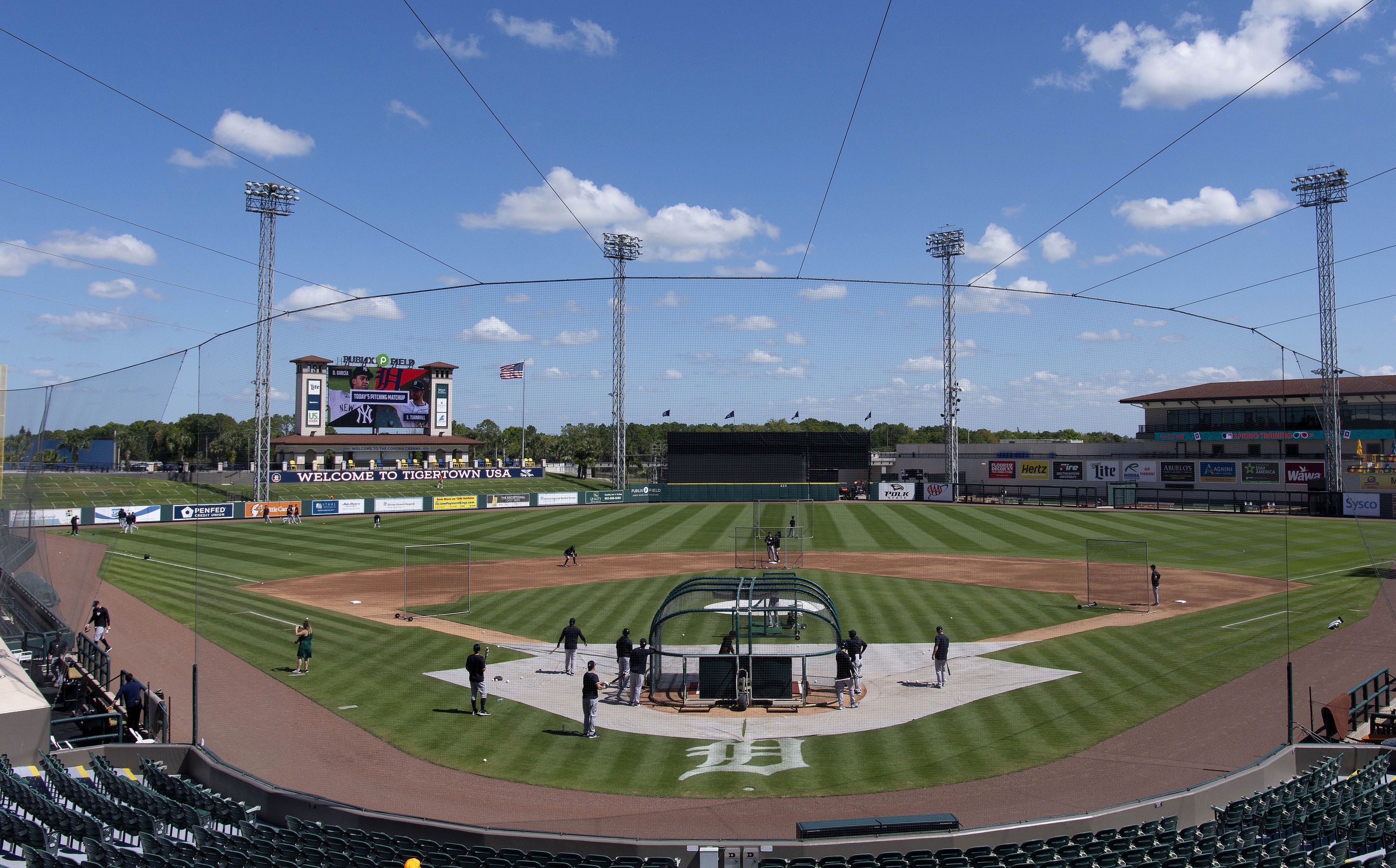 Publix Field At Joker Marchant Stadium Welcomes Detroit Tigers For