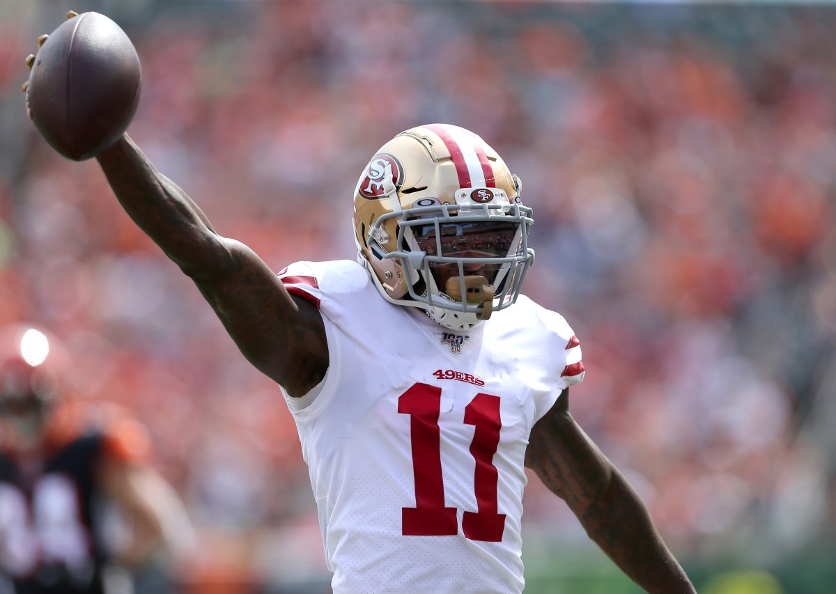 Wide receiver Marquise Goodwin released after reverting to 49ers