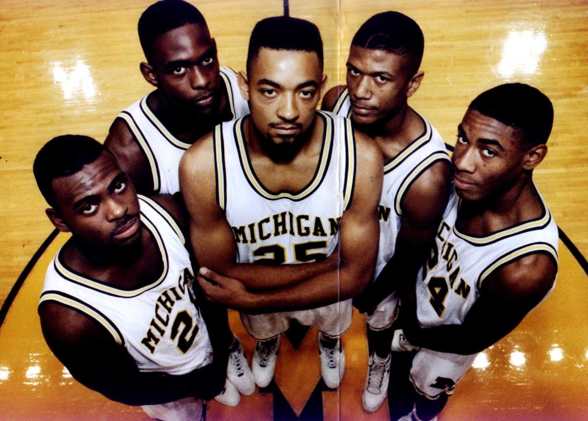 Classic Photos of Michigan's Fab Five - Sports Illustrated
