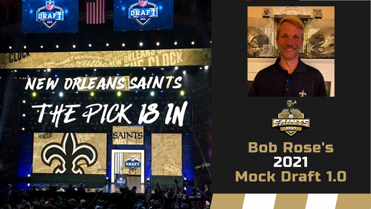 Saints Mock Draft 2021 - #1