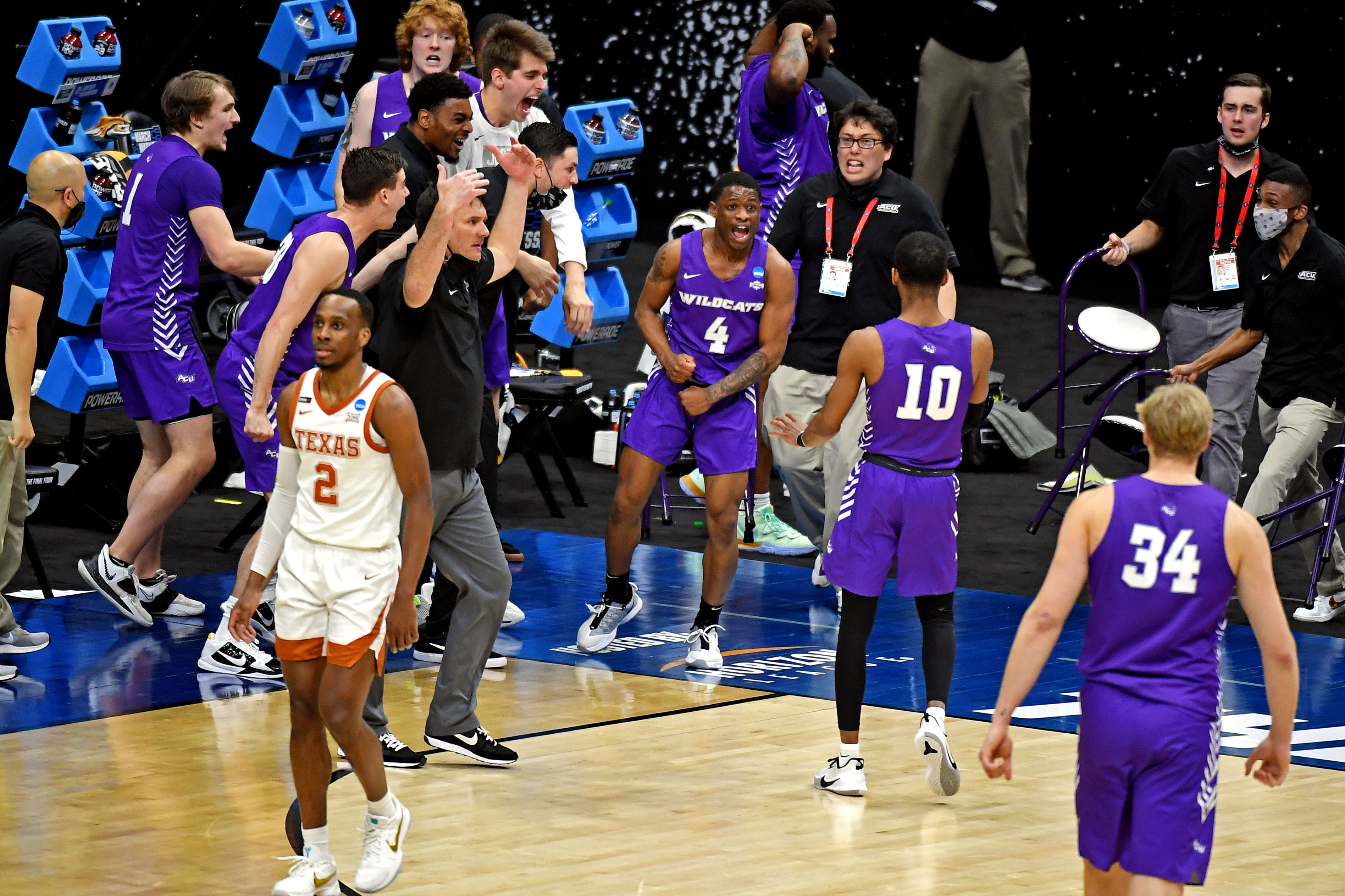 March Madness Longhorns Upset In First Round By Abilene Christian 53