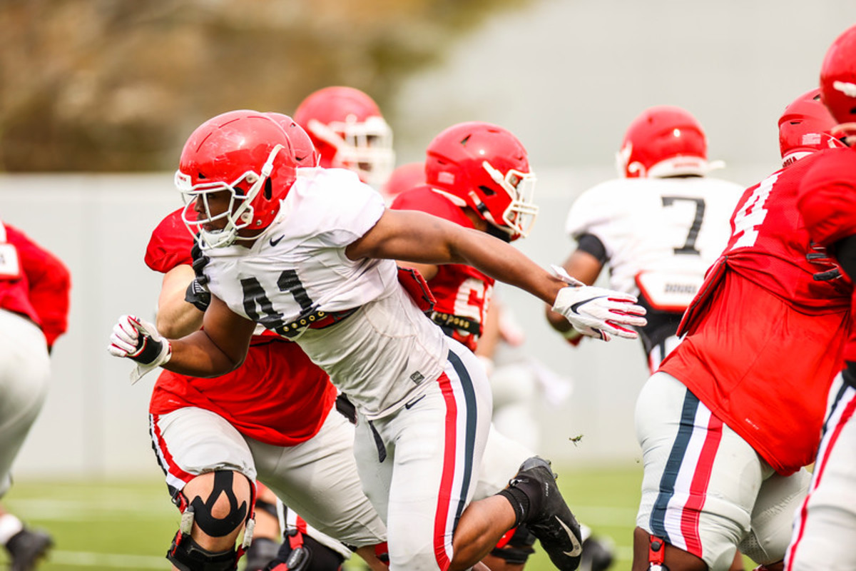 Georgia LB Channing Tindall making most of his opportunities