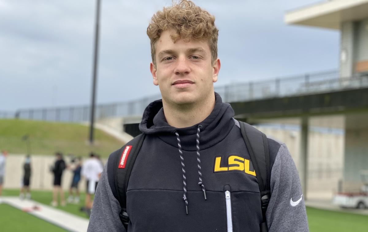 LSU Football 2022 Commits Walker Howard, Jake Johnson Steal Show at