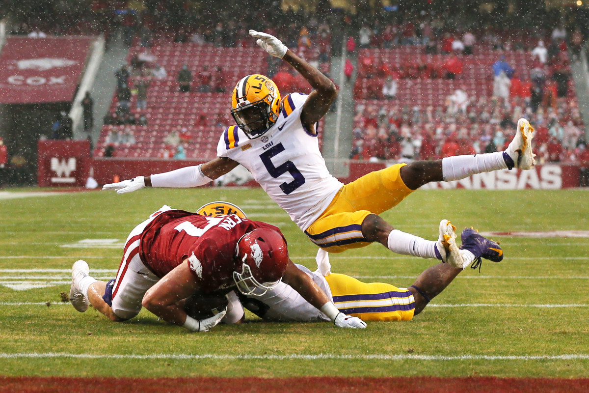 LSU Football Moving Players Around This Spring At Depleted Depth ...