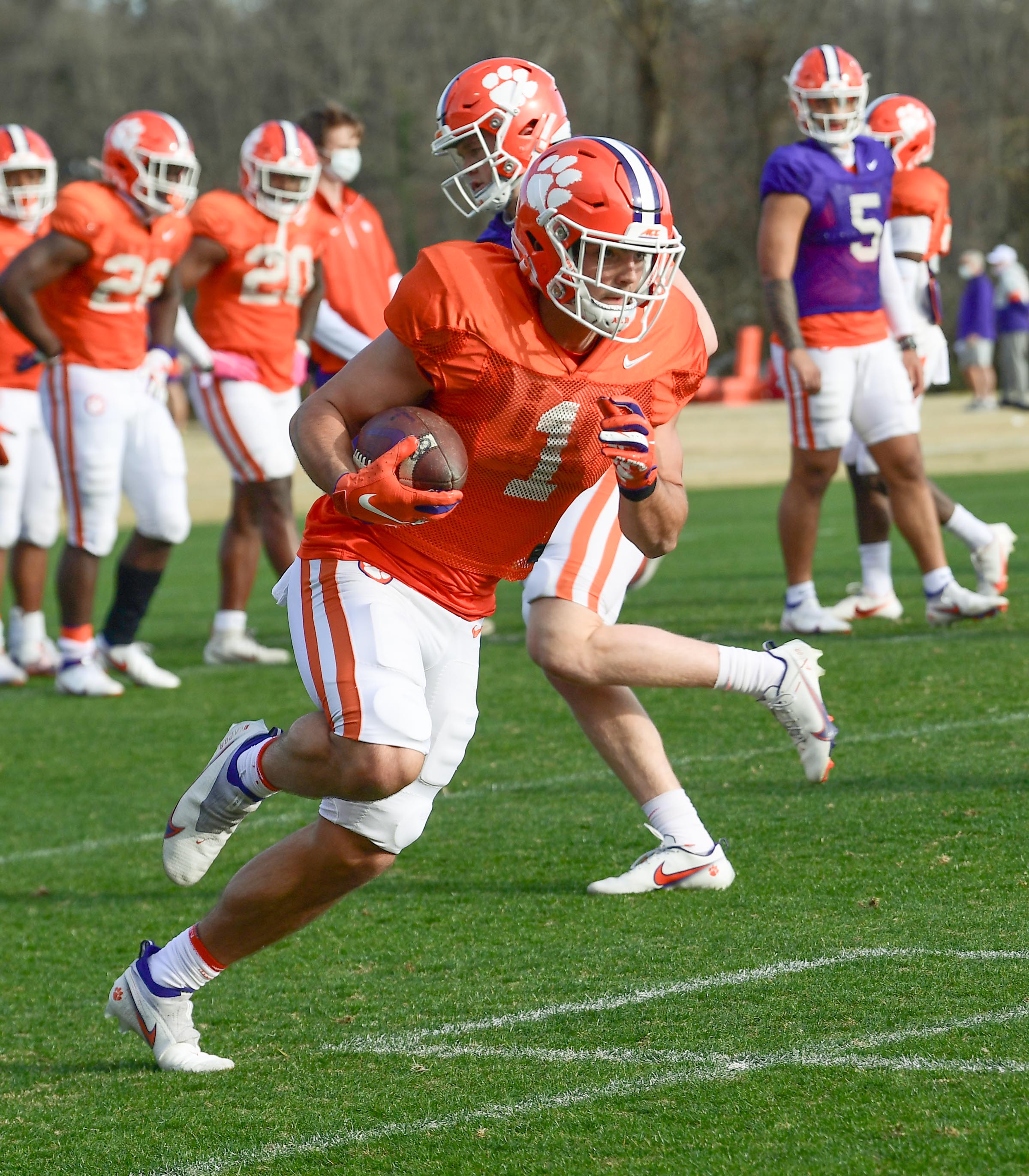 Clemson Spring Game What to Watch for at Running Back Sports