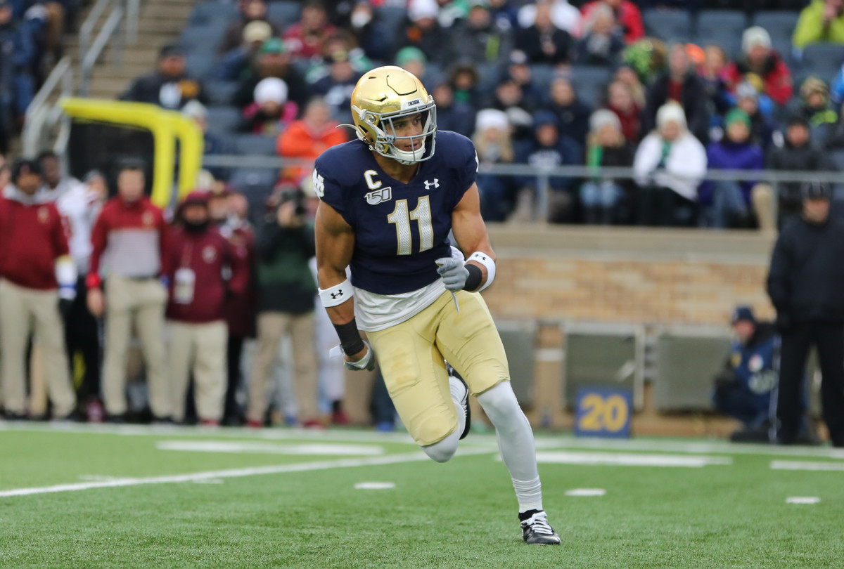 Seven Notre Dame Football Players Listed In CBS Sports Mock Draft