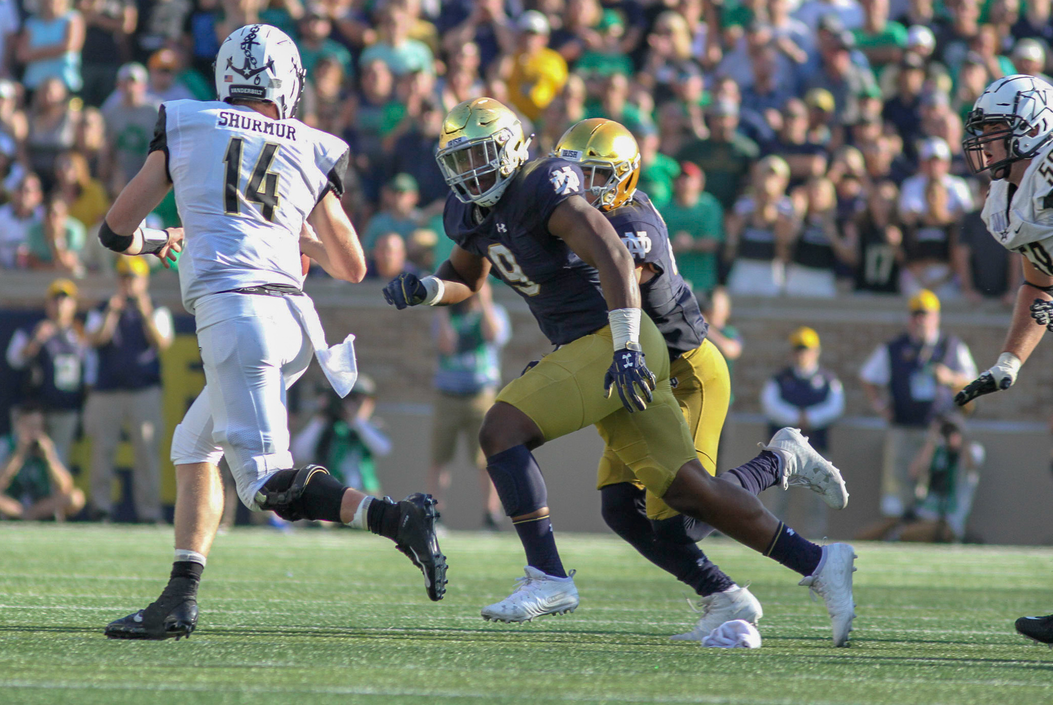 Stacking Up: Notre Dame Defense Vs. South Florida - Sports Illustrated ...