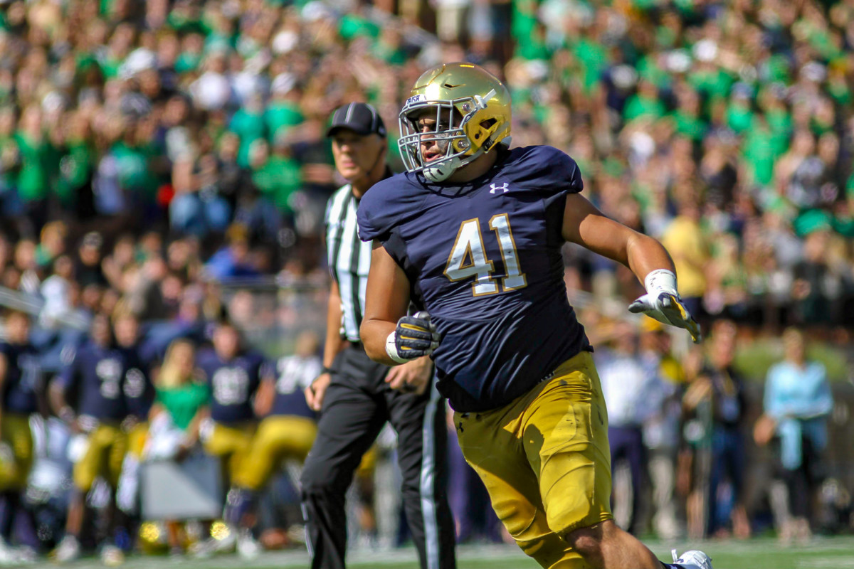 This Guy Plays Notre Dame Football: #41 Kurt Hinish, Defensive