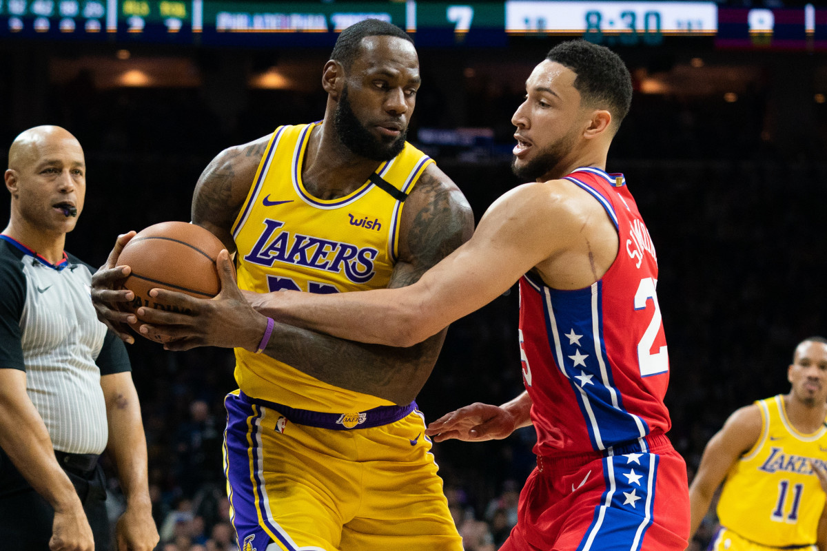 LeBron James told Ben Simmons he has 'opportunity to be better than me