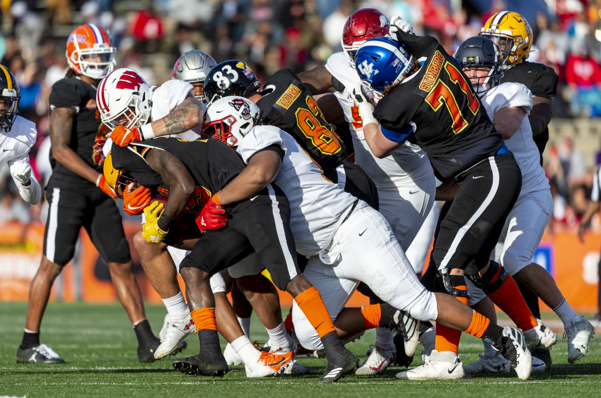 Larrell Murchison Senior Bowl tackle