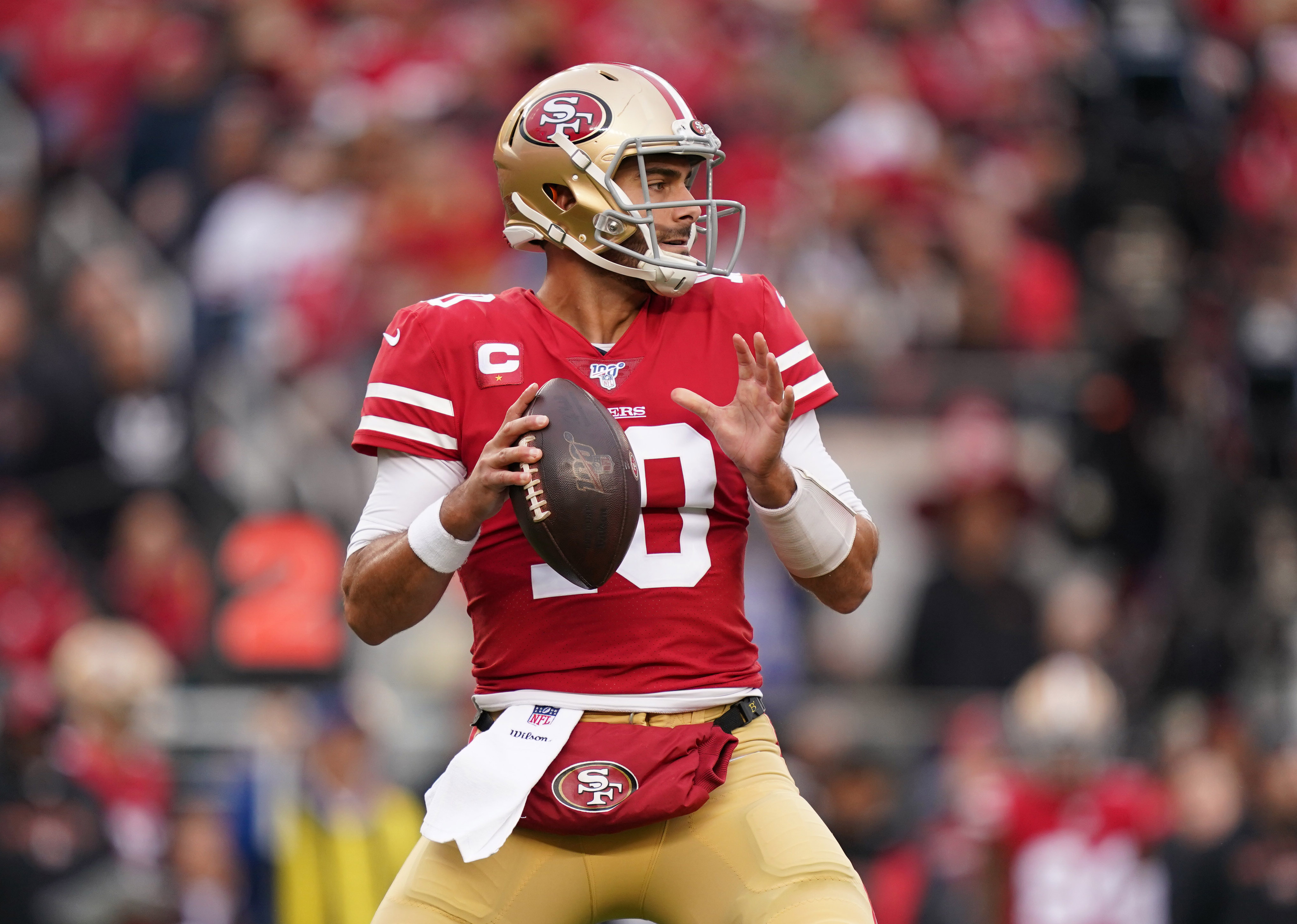 49ers can win Super Bowl on arm of Jimmy Garoppolo.