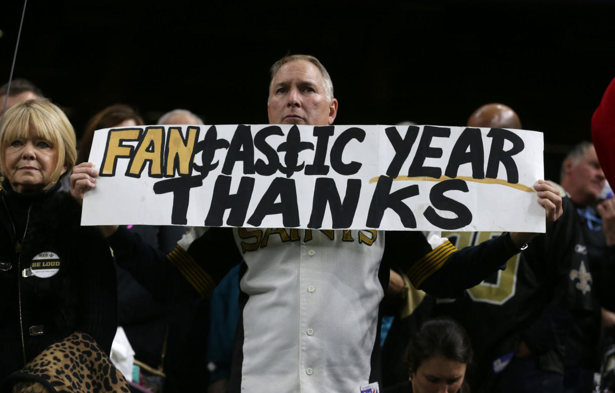 New Orleans fans put faith in a new Saint