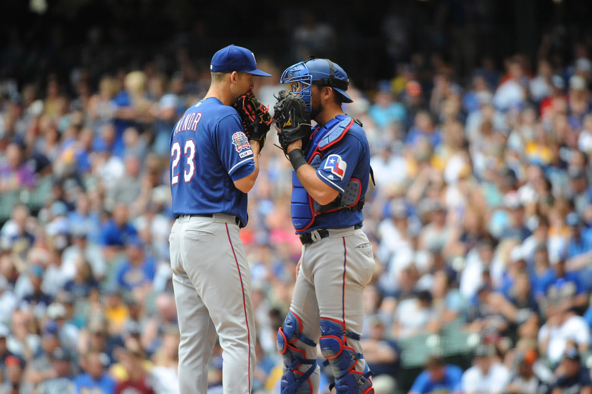 Trevino making most of opportunity in Major League camp