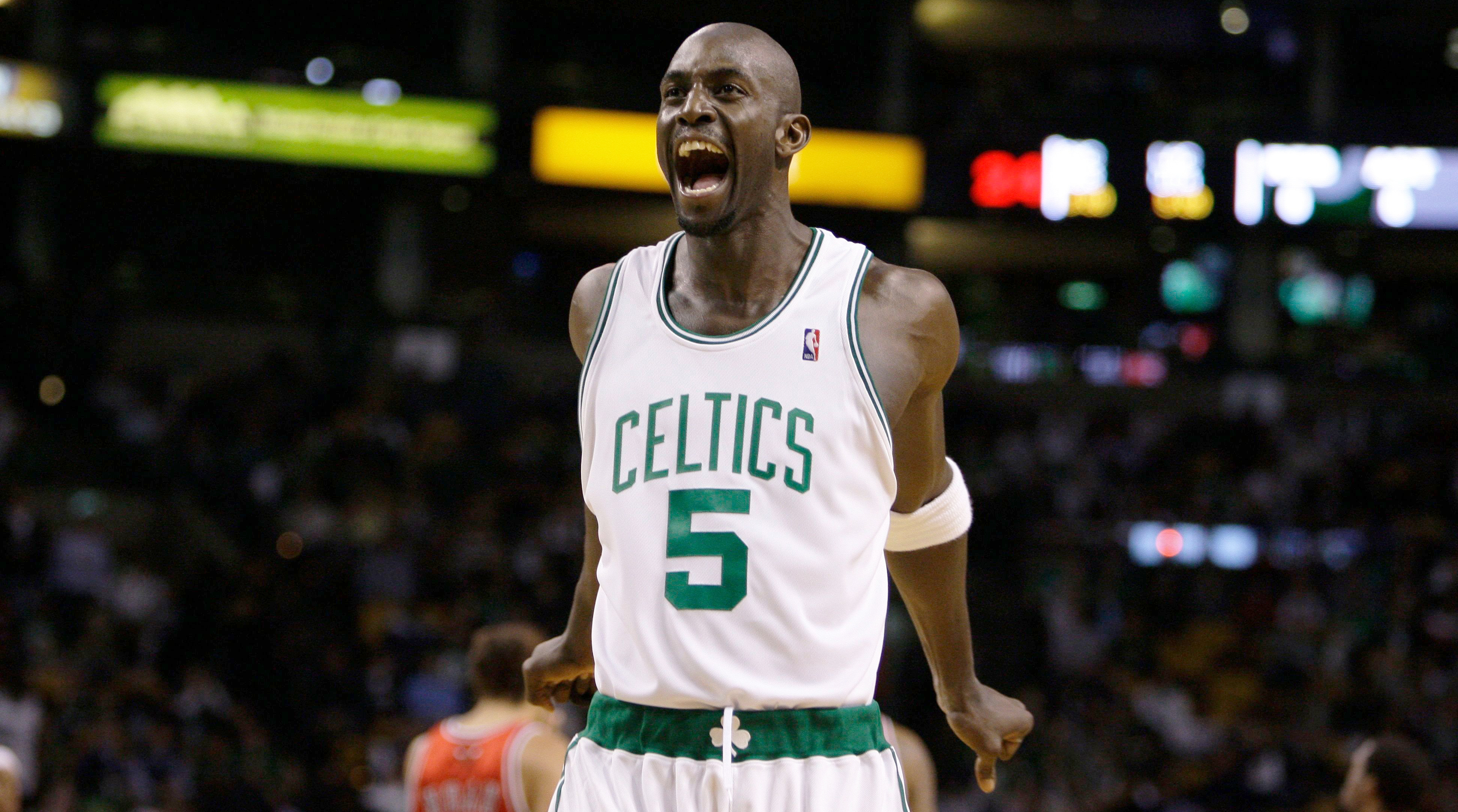 Boston Celtics Will Retire Kevin Garnett's No. 5 Jersey - Fadeaway
