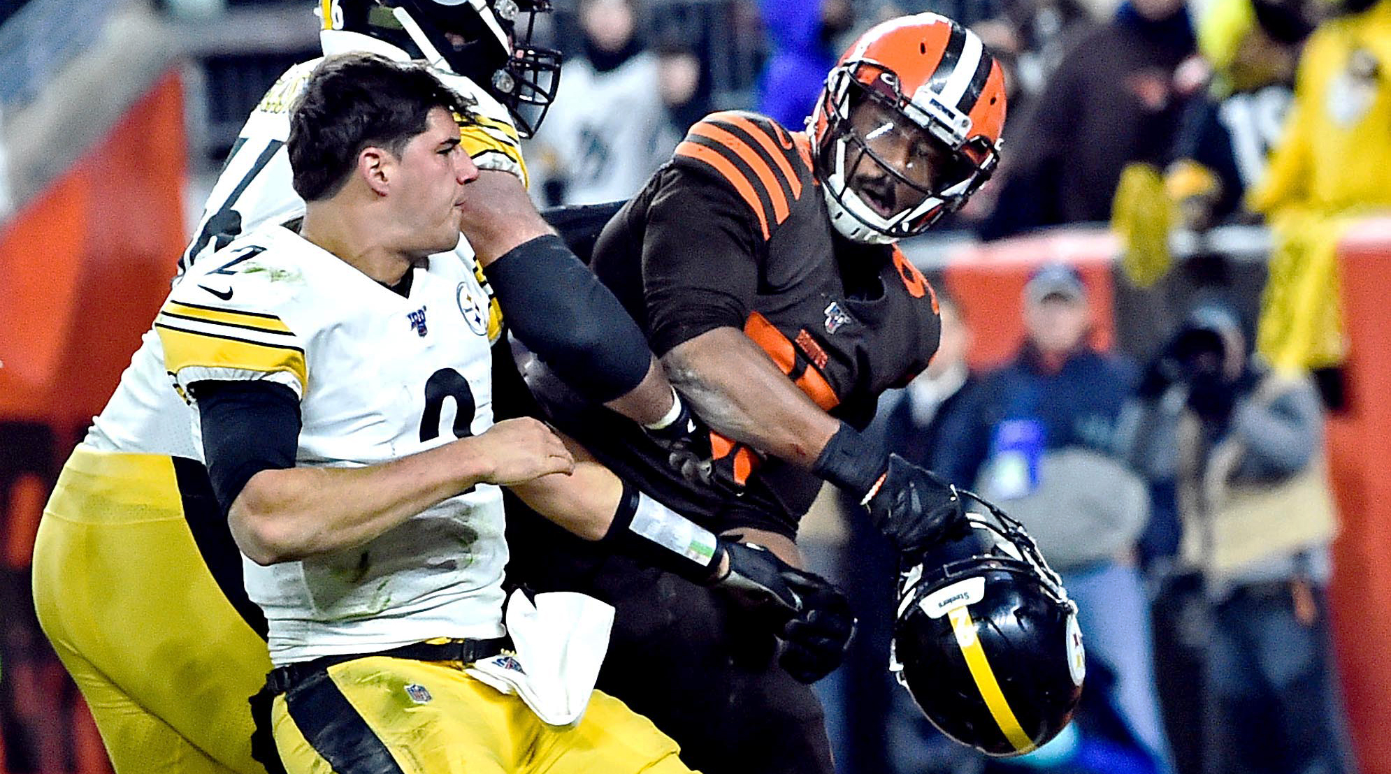 What Myles Garrett really said about facing Ben Roethlisberger for