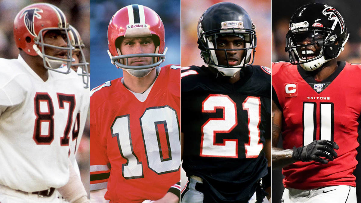 Atlanta Jersey History: Falcons and Braves icons featured in Nos