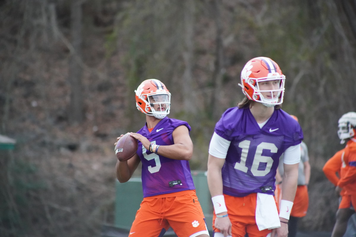 Clemson First Spring Practice Observations Sports Illustrated Clemson