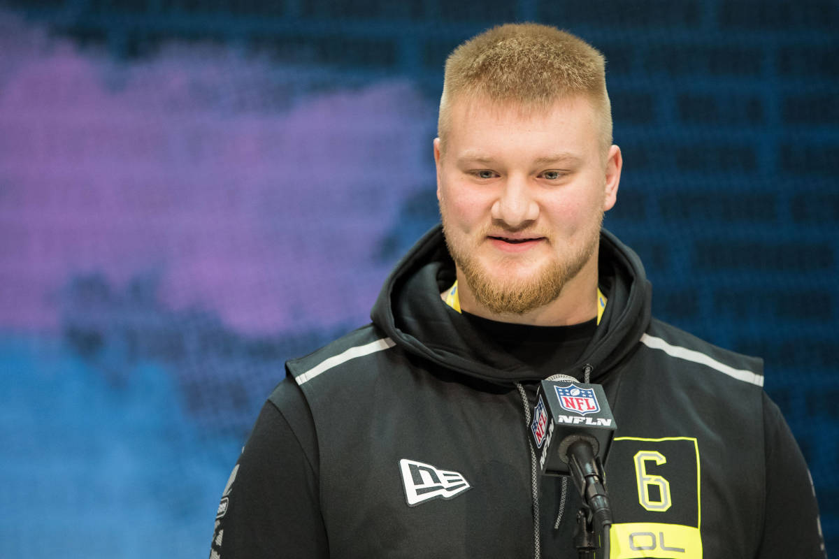 Tyler Biadasz NFL Scouting Combine Interview Highlights Sports