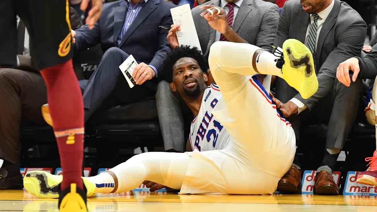 Philadelphia 76ers: Joel Embiid To Get MRI For Shoulder Injury - Sports ...