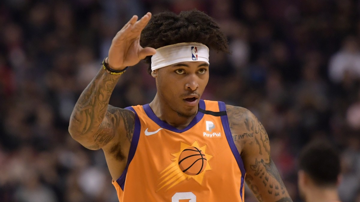 Kelly Oubre Jr. from the Phoenix Suns wearing the RHUDE x THIERRY LASRY  “RHODEO” - News