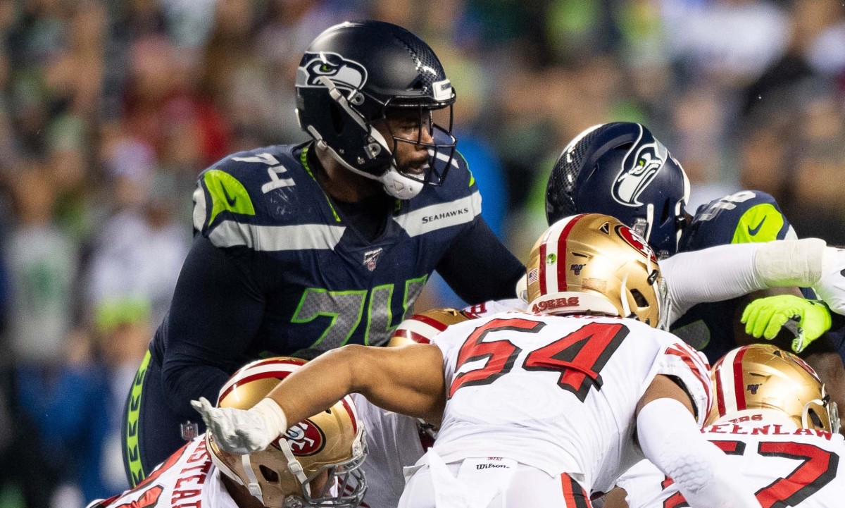 Did Seahawks have cap space to prevent T George Fant signing with