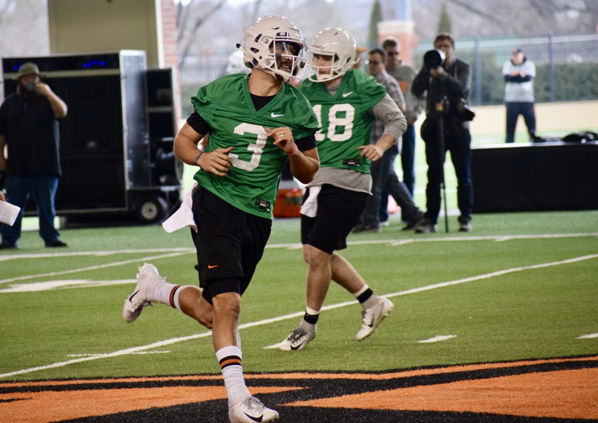 First Day of Spring Football for Oklahoma State a Success Sports