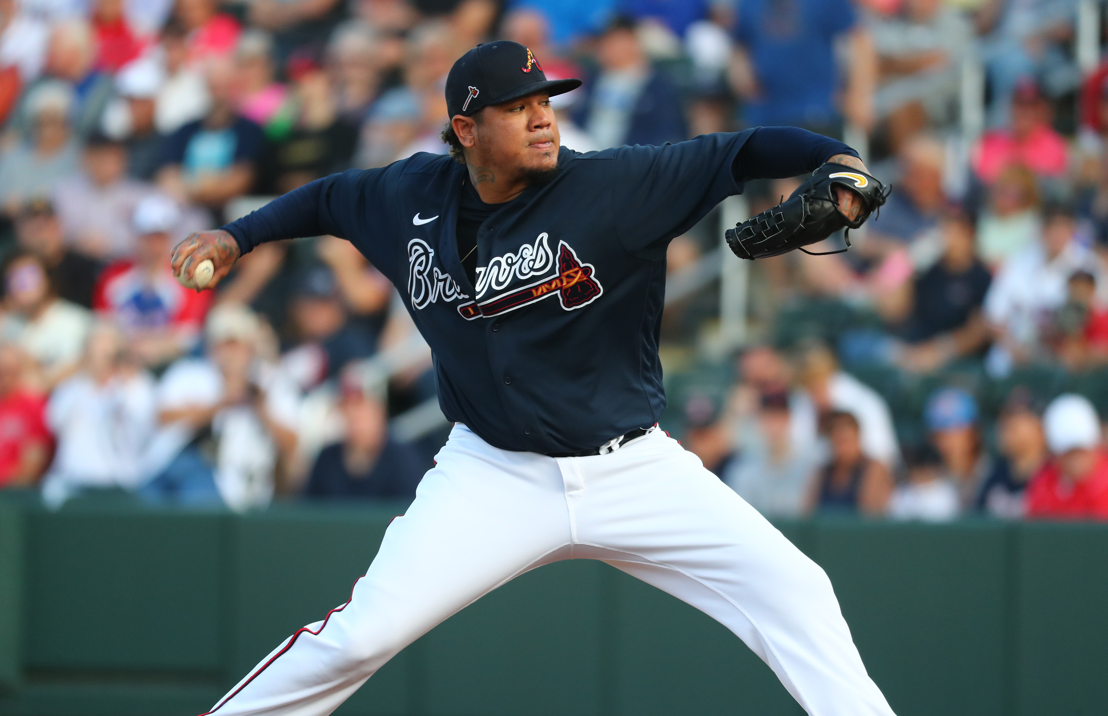 Felix Hernandez pitches two scoreless innings in spring Braves debut