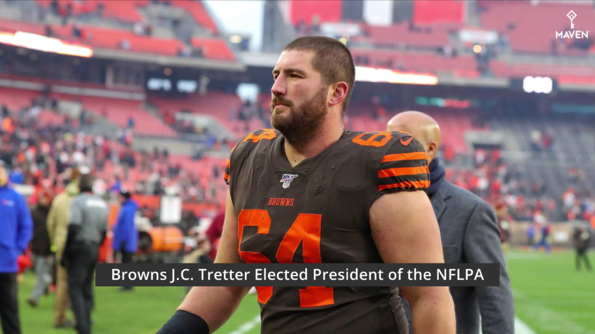 Cleveland Browns J.C. Tretter Elected NFLPA President - Sports