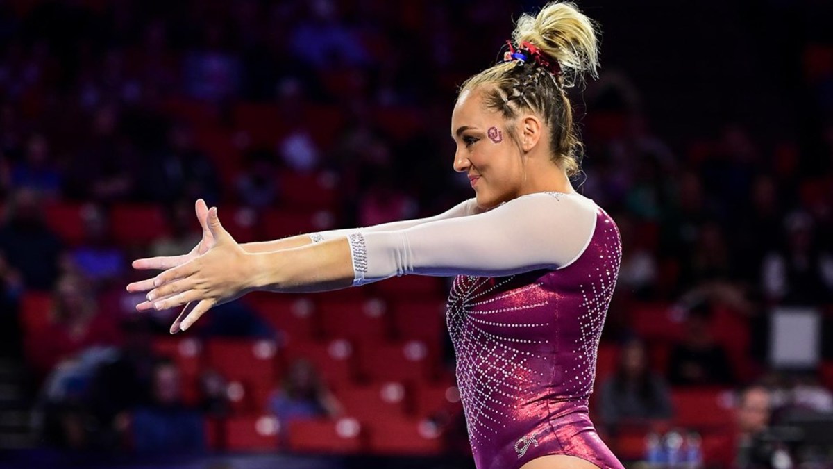 Oklahoma Sooners Maggie Nichols named Big 12 Female Athlete of the Year ...