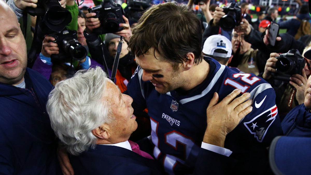 Robert Kraft admitted Tom Brady said yes to Patriots' homecoming invitation  immediately