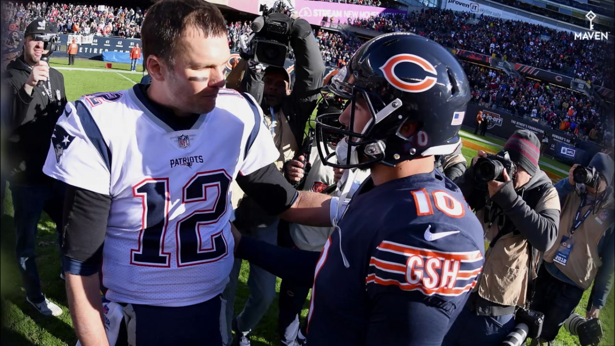 Tom brady in bears hot sale jersey