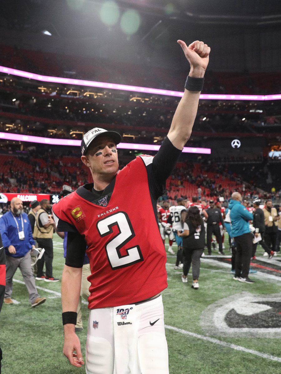 Arthur Smith on a recent podcast said the gradient jersey will not be worn  next season : r/falcons