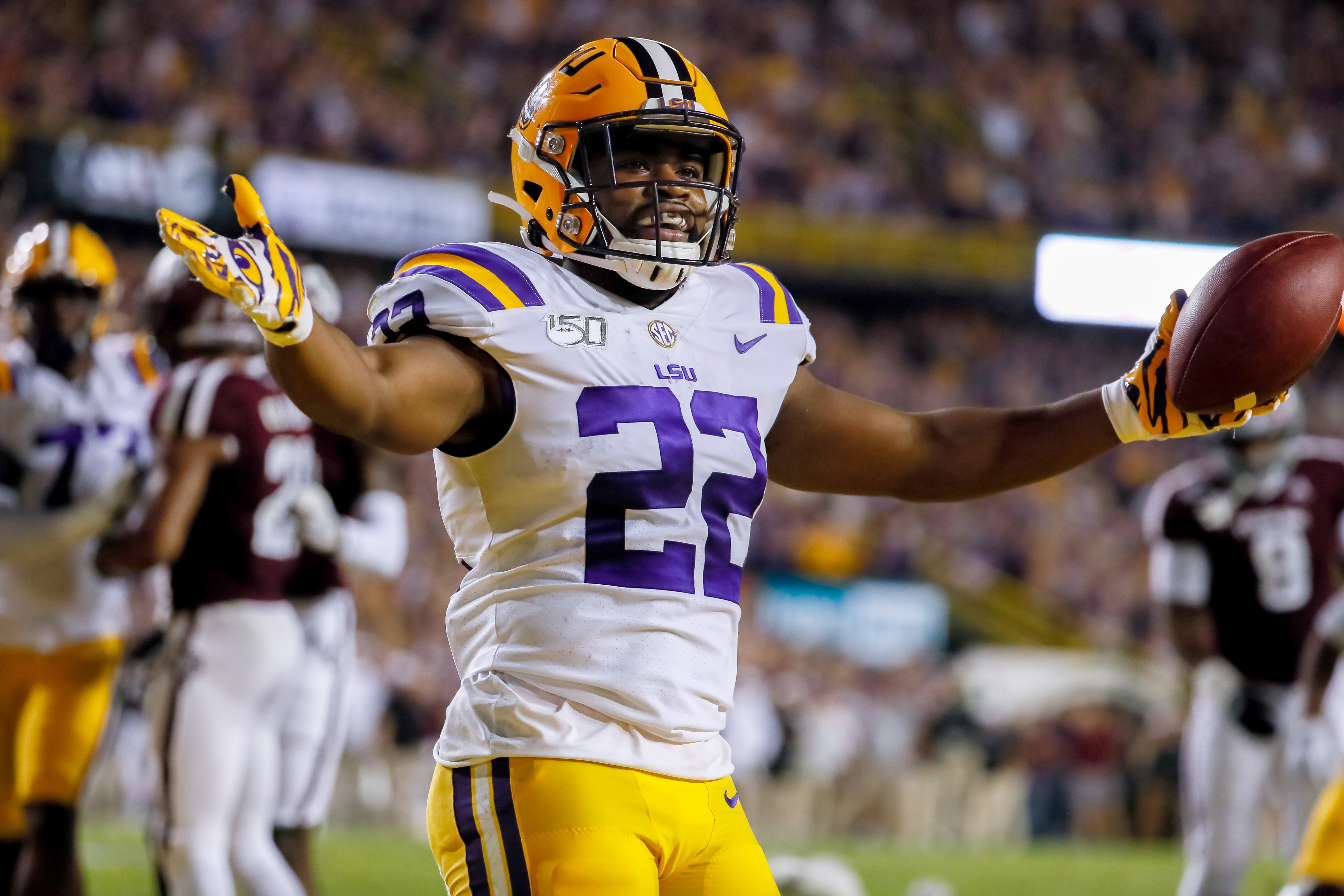 LSU Football - Quarterback Joe Burrow and running back Clyde  Edwards-Helaire are the SEC Offensive Players of the Week after their  historic performance at Alabama! #GeauxTigers