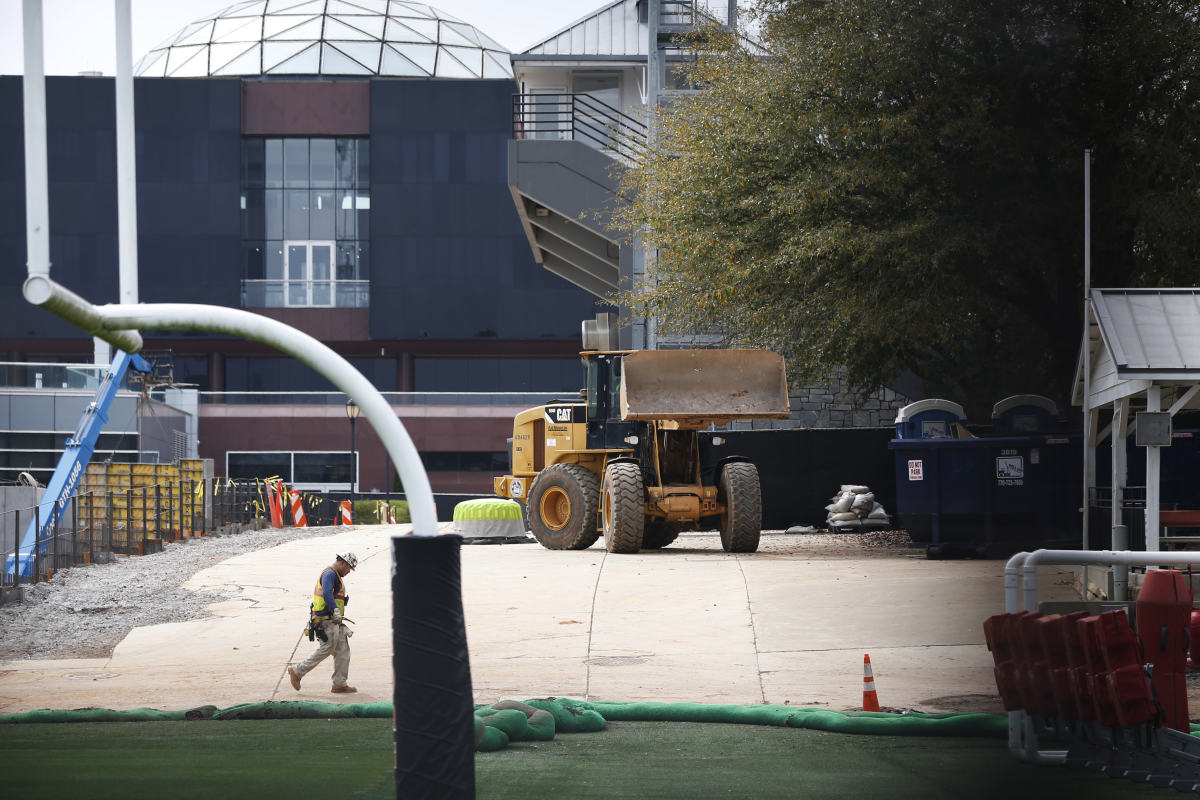 Work continues in Athens, Georgia