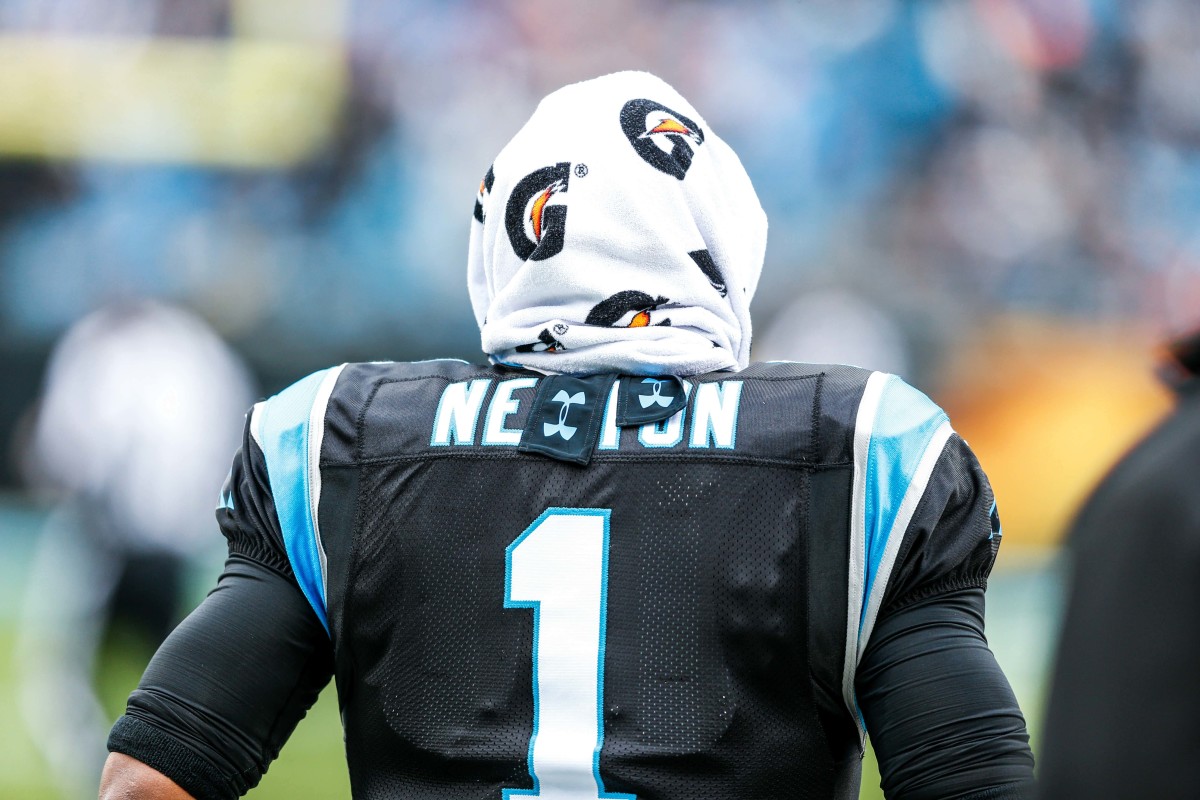 Cam Newton pulled, will remain starter after turnover-plagued